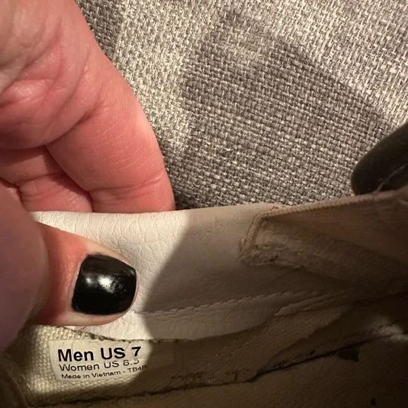 Vans Red and Black Checkerboard Slip-Ons - Picture 4 of 4